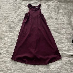 High-neck Mini Dress